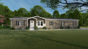 Exterior of The Boujee XL mobile home by Clayton Homes